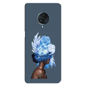 Чехлы (ART) Цветы на Vivo Nex 3 (VPrint) (Цветы на голове)
