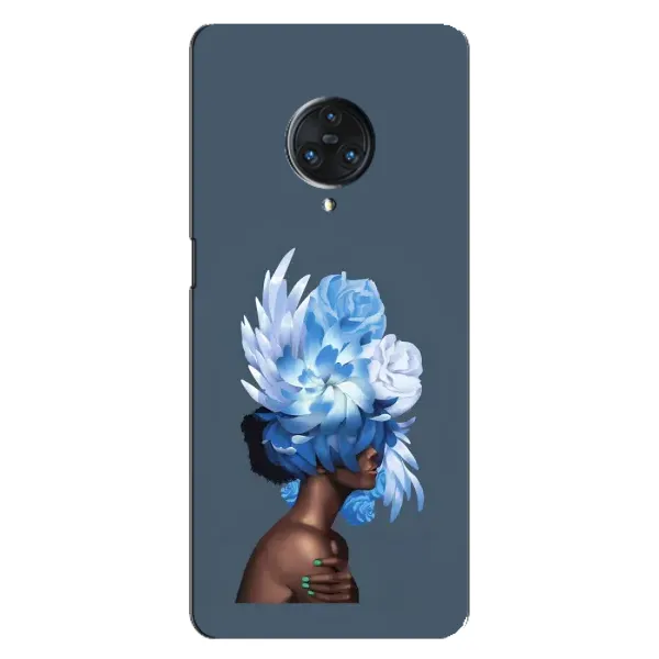 Чехол с принтом «Цветы на голове» для Vivo Nex 3
