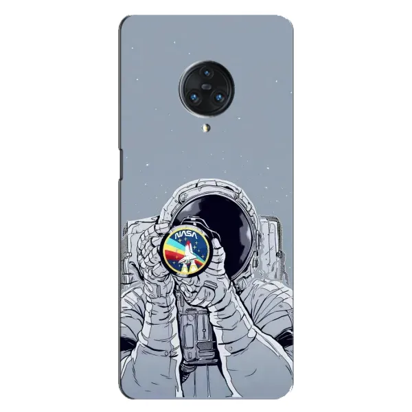 Чехол с принтом «Космонавт фото» для Vivo Nex 3