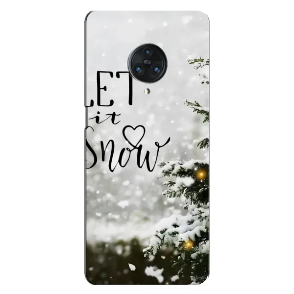 Чехол с принтом «Let it snow» для Vivo Nex 3