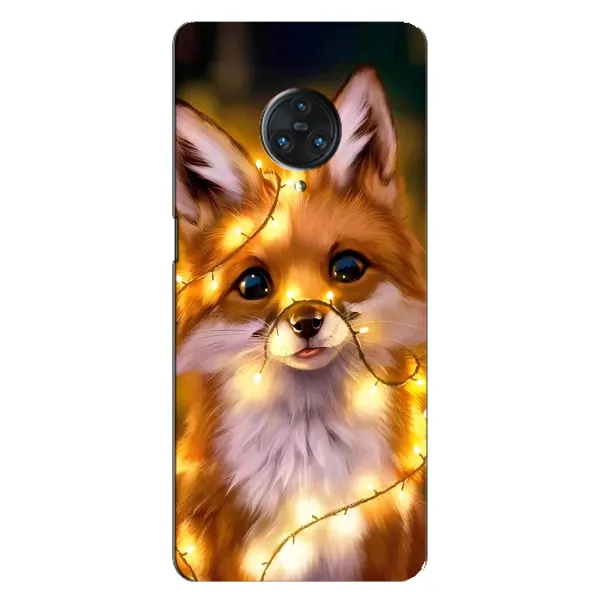 Чехол с принтом «Лисичка в гирляндах» для Vivo Nex 3
