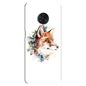 Чехлы с картинкой Лисички для Vivo Nex 3 (VPrint) (Лисичка в цветочках)