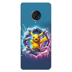 Чехол с Пикачу на Vivo Nex 3 (Лого Пикачу)
