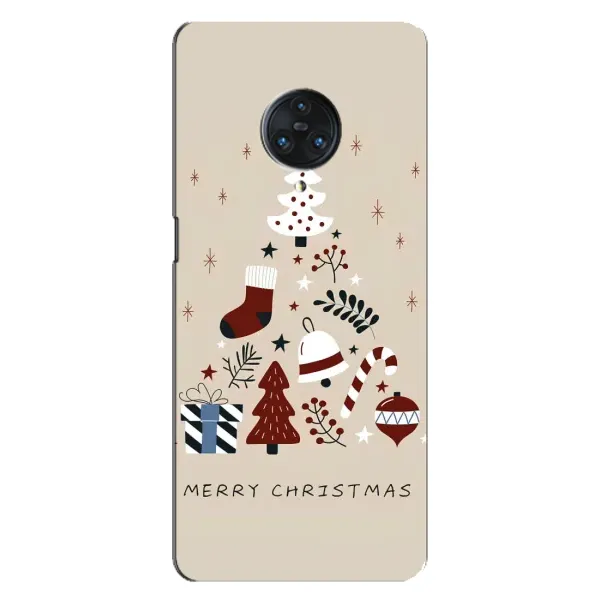 Чехол с принтом «Merry Christmas» для Vivo Nex 3