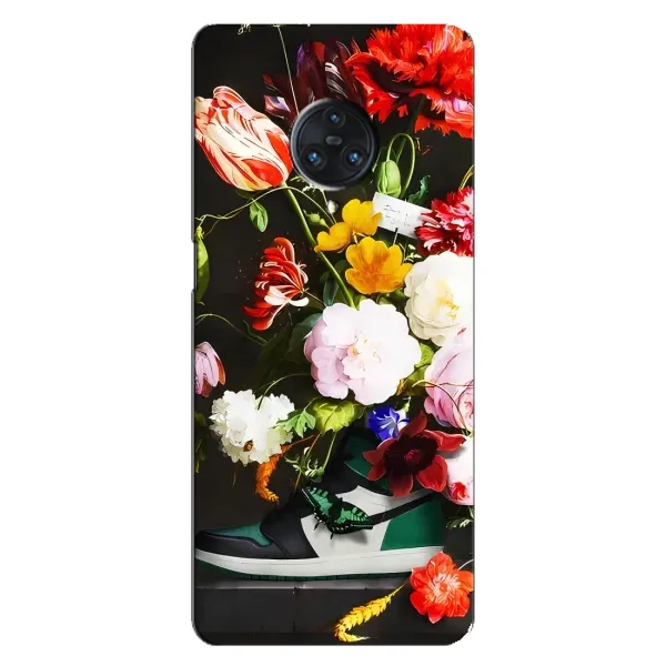 Чехол с принтом «Nike цветы» для Vivo Nex 3