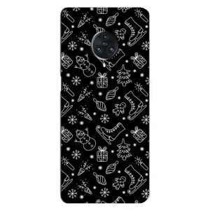 Новогодние, Праздничные Чехлы для Vivo Nex 3 - 2024 год (Новогодний фон)
