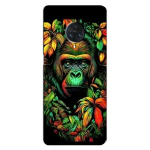 Чехол с Обезьянами Vivo Nex 3 - (AlphaPrint) (Обезьяна в тропиках)