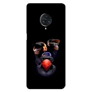 Чехол с Обезьянами Vivo Nex 3 - (AlphaPrint) (Три обезьяны)
