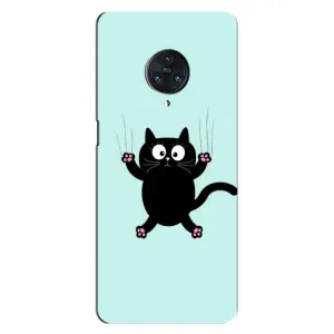 Чехол с принтом для Vivo Nex 3 (AlphaPrint) Модные коты (Падающий кот)