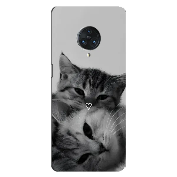 Чехол с принтом «Пара котов» для Vivo Nex 3