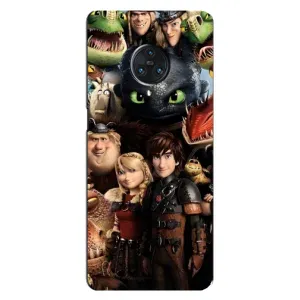 Чохол як приборкати дракона на Vivo Nex 3 (Персонажі дракона)