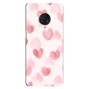 Чехол с розовым рисунком для Vivo Nex 3 (Розовые сердечки)