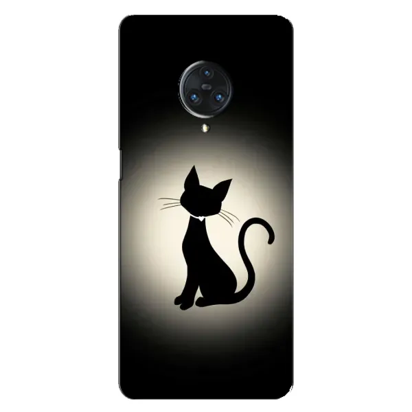 Чехол с принтом «Силуэт котика» для Vivo Nex 3
