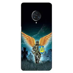 Чехлы с картинкой ЗСУ для Vivo Nex 3 (AlphaPrint) (Солдат ЗСУ)