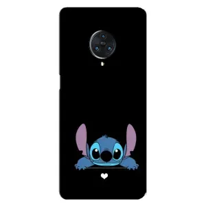 Чохол з принтом Стіч на Vivo Nex 3 (Стіч на чорному)
