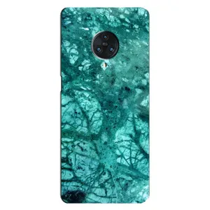 Мраморный чехол на Vivo Nex 3 (VPrint) (Зеленый мрамор)