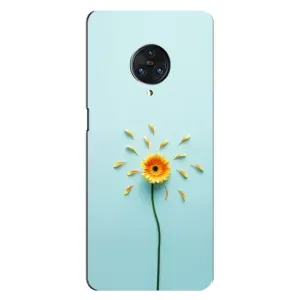 Чехлы с Цветами для Vivo Nex 3 (VPrint) (Желтый цветок)