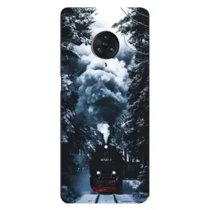 Новогодние, Праздничные Чехлы для Vivo Nex 3 - 2024 год (Зимний поезд)
