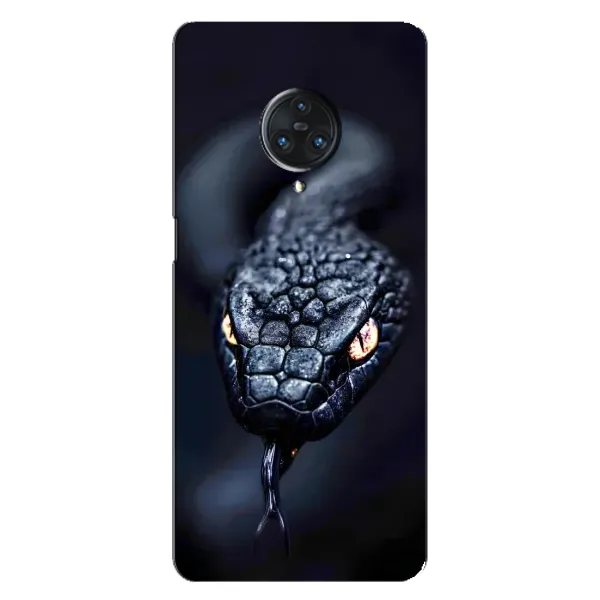 Чехол с принтом «Черная змея» для Vivo Nex 3