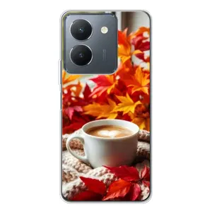 Чехол с уникальным дизайном «Осень с кофе» для Vivo S30 Pro Mini