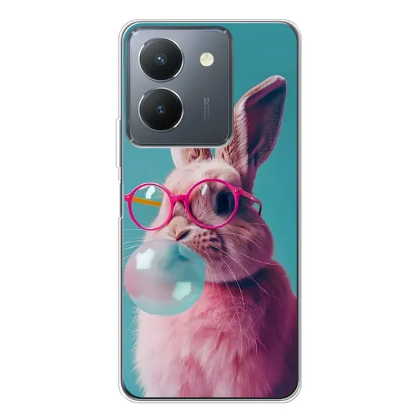 Чехол с принтом «Кролик в очках» для Vivo S30 Pro Mini Чехол с принтом «Кролик в очках» для Vivo S30 Pro Mini