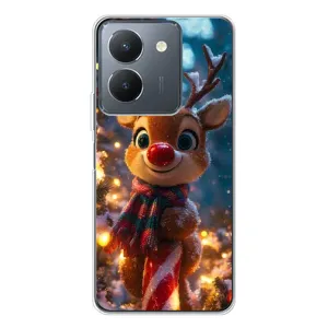Чехол с принтом «Олень с шарфом» для Vivo S30 Pro Mini