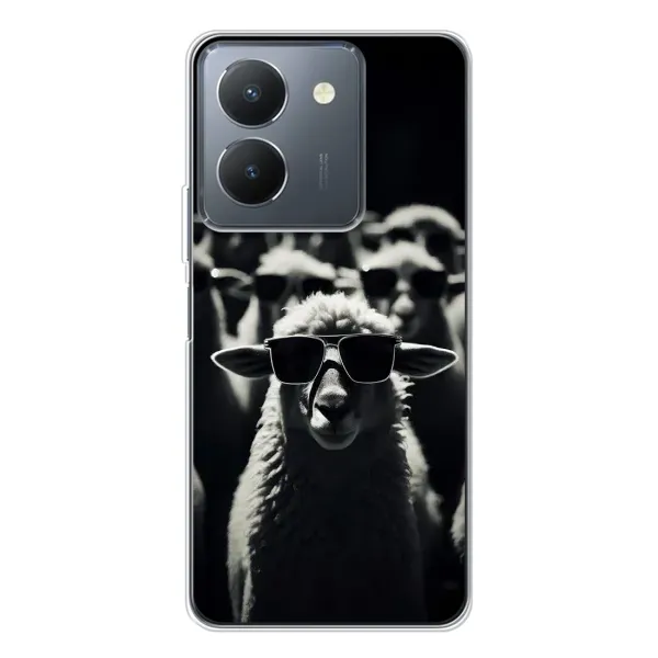 Чехол с принтом «Овечка в очках» для Vivo S30 Pro Mini Чехол с принтом «Овечка в очках» для Vivo S30 Pro Mini