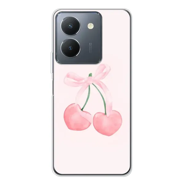 Чехол с принтом «Розовые вишни» для Vivo S30 Pro Mini Чехол с принтом «Розовые вишни» для Vivo S30 Pro Mini