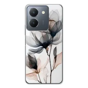 Чехол с принтом «Цветы на белом» для Vivo S30