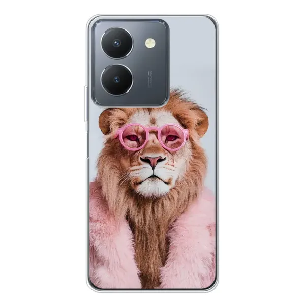 Чехол с принтом «Лев в очках» для Vivo S30 Чехол с принтом «Лев в очках» для Vivo S30