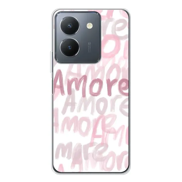 Чехол с принтом «Аморе любовь» для Vivo S30 Чехол с принтом «Аморе любовь» для Vivo S30