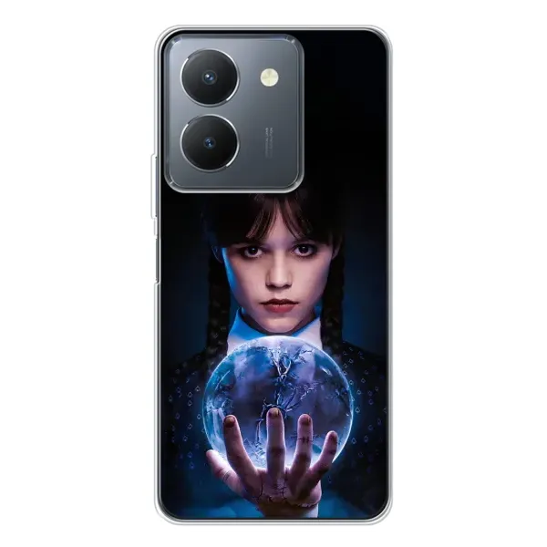 Чохол з принтом «Магічна сфера Венздей» для Vivo S30