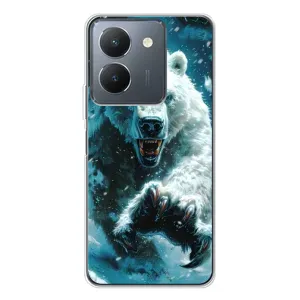 Чехол с картинкой «Хищники» для Vivo S30 (Полярный медведь)