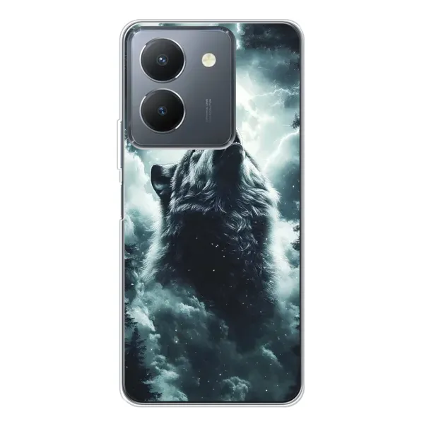 Чехол с принтом «Волк в облаках» для Vivo S30 Чехол с принтом «Волк в облаках» для Vivo S30