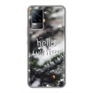 Новогодние, Праздничные Чехлы для Vivo S9 - 2024 год (Hello winter)
