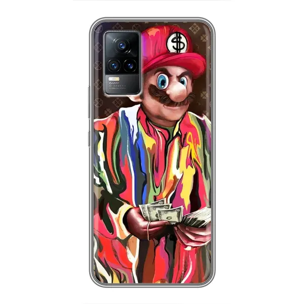 Чехол с принтом «Mario LV» для Vivo S9