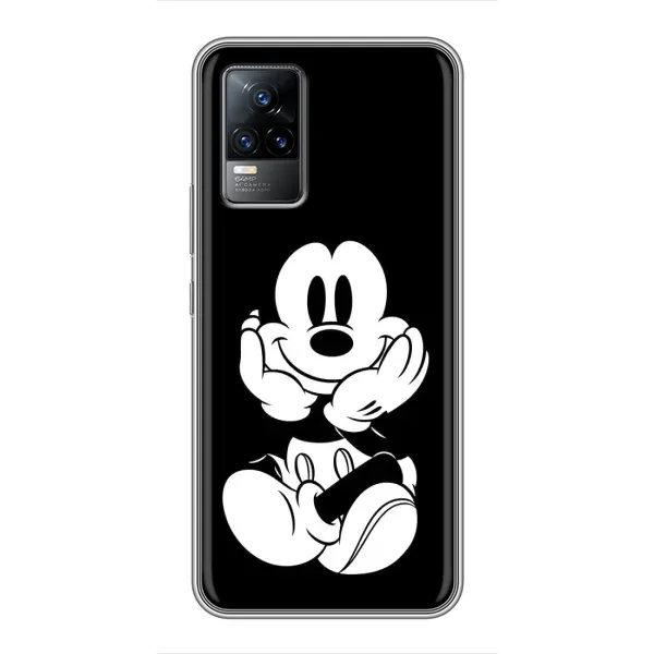 Чехол с принтом «Микки на черном» для Vivo S9