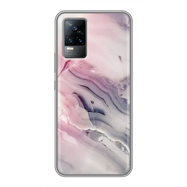 Чехол с принтом «Пурпурный Мрамор» для Vivo S9 Чехол с принтом «Пурпурный Мрамор» для Vivo S9