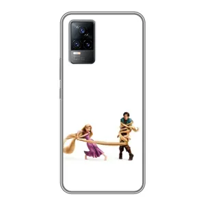 Чехол Рапунцель для Vivo S9 (Рапунцель и Флин)