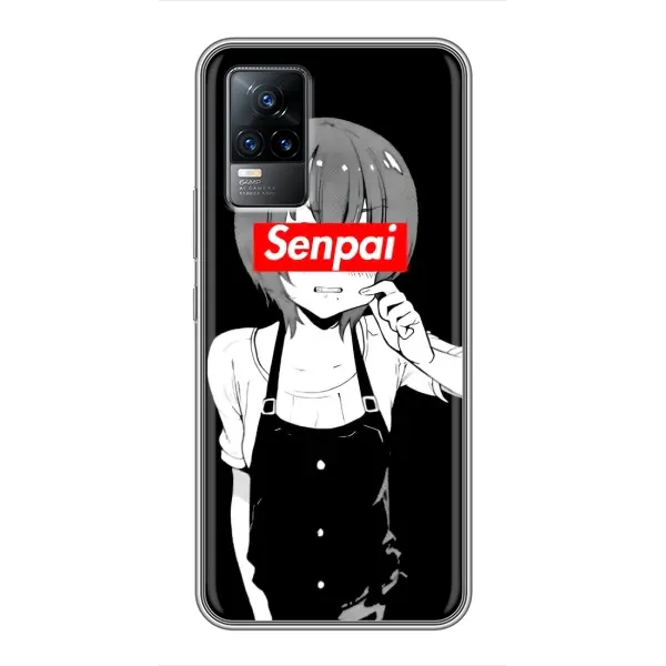Чехол с принтом «Senpai» для Vivo S9 Чехол с принтом «Senpai» для Vivo S9