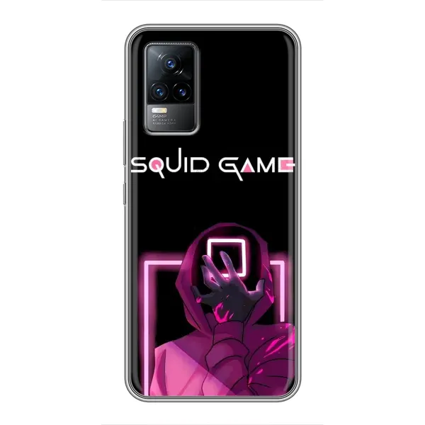 Чехол с принтом «Неоновый охранник игры» для Vivo S9