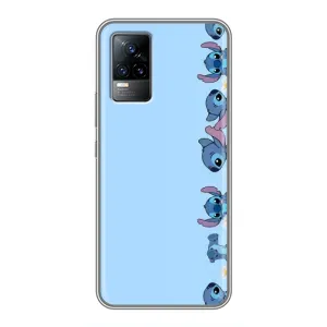 Чехол с принтом Стич на Vivo S9 (Стич фон)