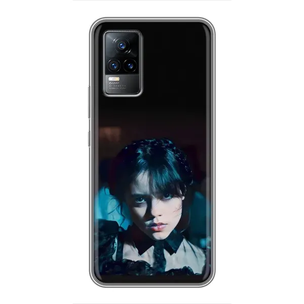 Чохол з принтом «погляд Венздей» для Vivo S9 Чохол з принтом «погляд Венздей» для Vivo S9