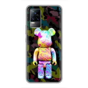 Чехлы для Vivo S9 - Bearbrick Louis Vuitton (PREMIUMPrint) (Яркий Bearbrick)