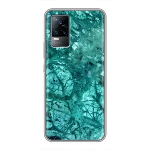 Мраморный чехол на Vivo S9 (VPrint) (Зеленый мрамор)