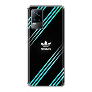 Чохли Адидас для Vivo S9e (AlphaPrint) (Адідас з полосами)
