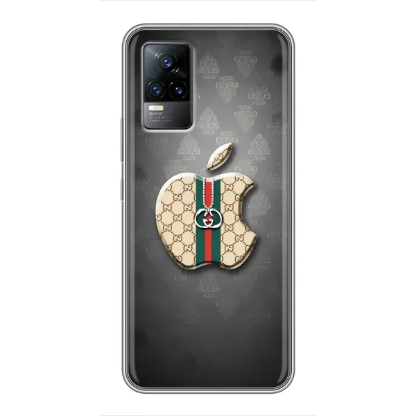 Чехол с принтом «Apple gucci» для Vivo S9e