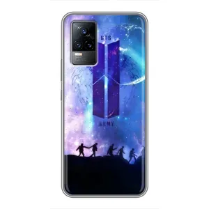 Чехлы BTS для Vivo S9e (AlphaPrint) (Army BTS)