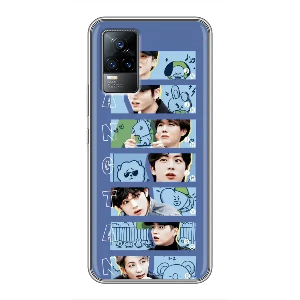 Чехол с принтом «Bangtan» для Vivo S9e Чехол с принтом «Bangtan» для Vivo S9e