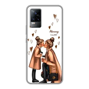 Чохол з друком для Vivo S9e - (Мама з дитинкою) (AlphaPrint) (Донька і мама)